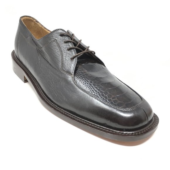 NEW Belvedere Oxfords Shoes Size 9 Brown Ostrich main image 6